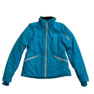 Spyder women Blue Insulated Cold Weather Jacket Size 6